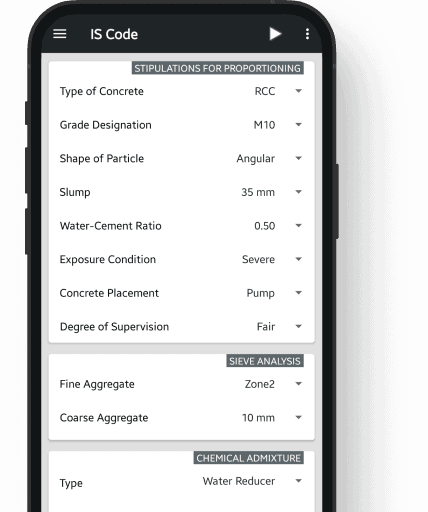 Design concrete mixes with clarity interface preview